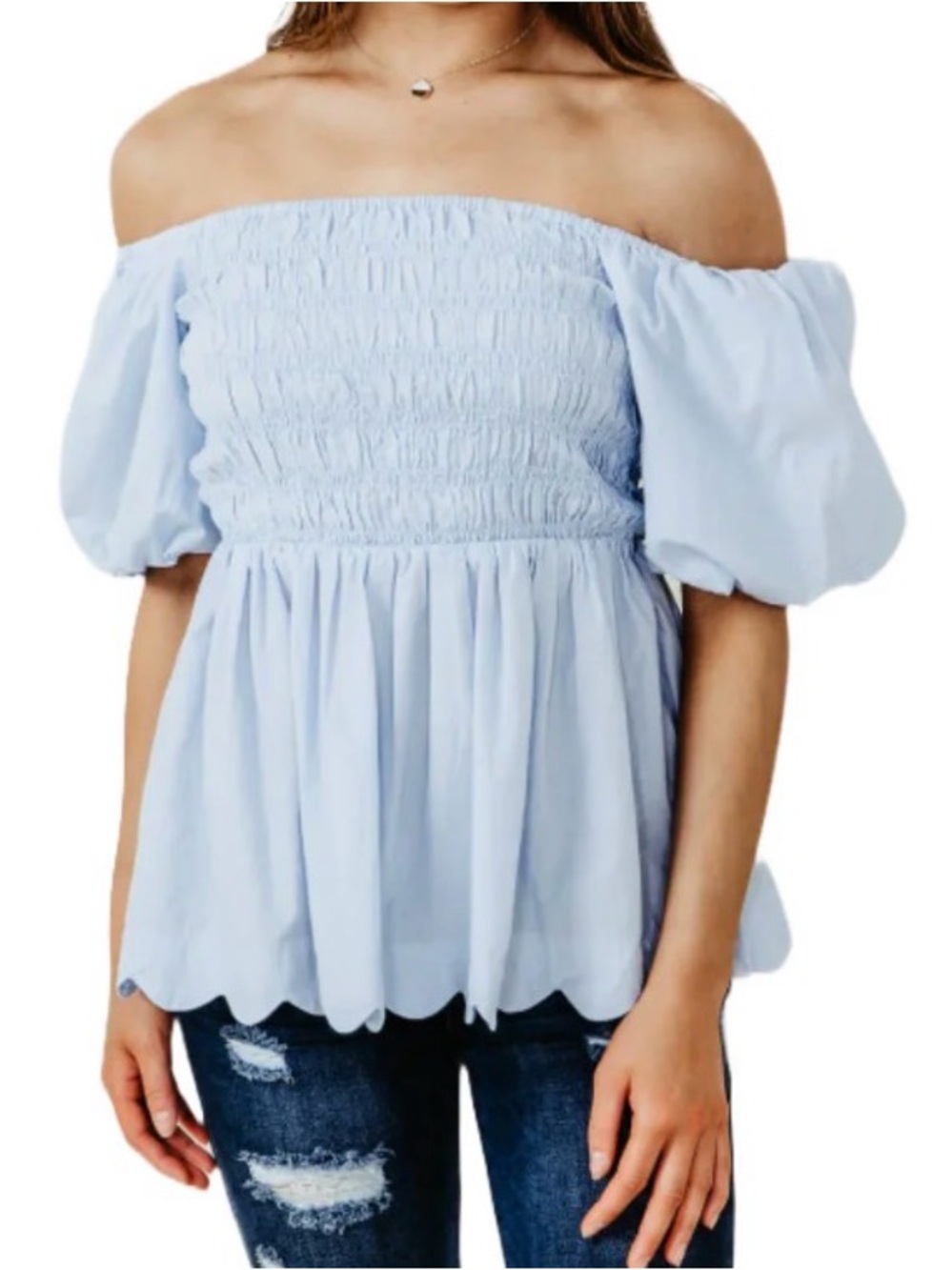 Simply Southern Peplum Top, Size XL